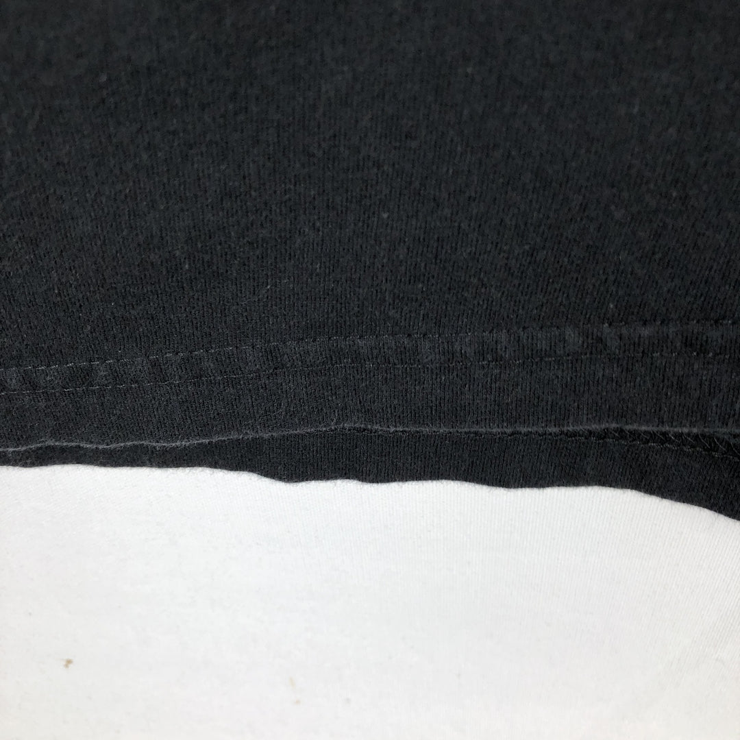 Ralph Lauren POLO by Ralph Lauren Short-Sleeve T-Shirt with One-Point Logo, Men's Size XL (approx.) cotton black type Vintage Second Hand