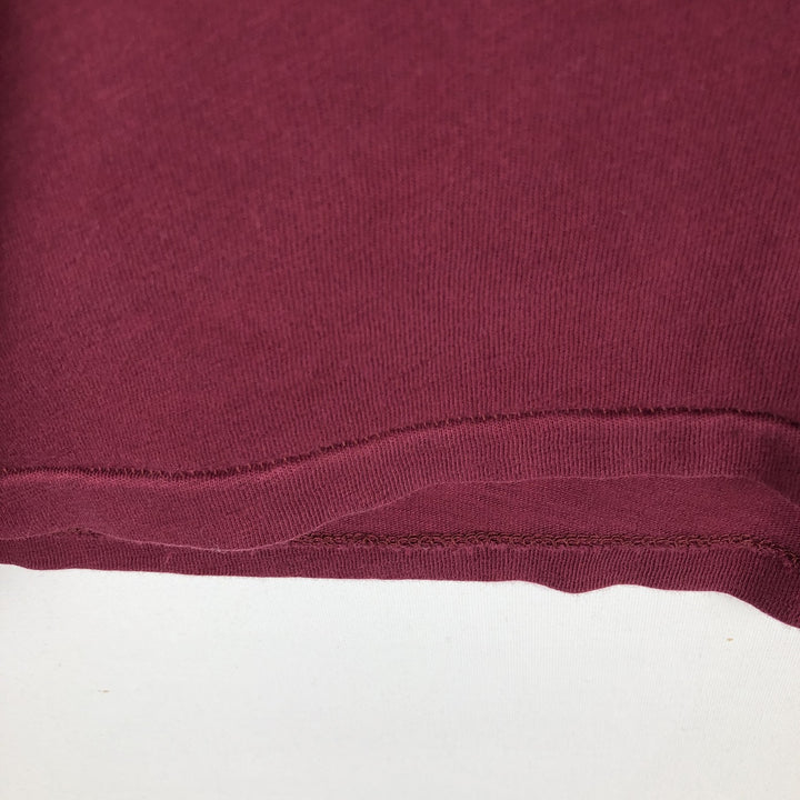 Ralph Lauren POLO by Ralph Lauren short-sleeved logo T-shirt, men's size small cotton Red type red-purple Vintage Second Hand
