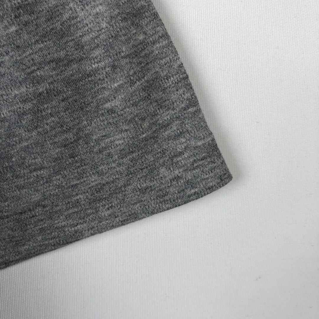 Ralph Lauren POLO RALPH LAUREN CLASSIC FIT Short-Sleeve T-Shirt with One-Point Logo, Men's Size L (approx.) cotton gray type Vintage Second Hand
