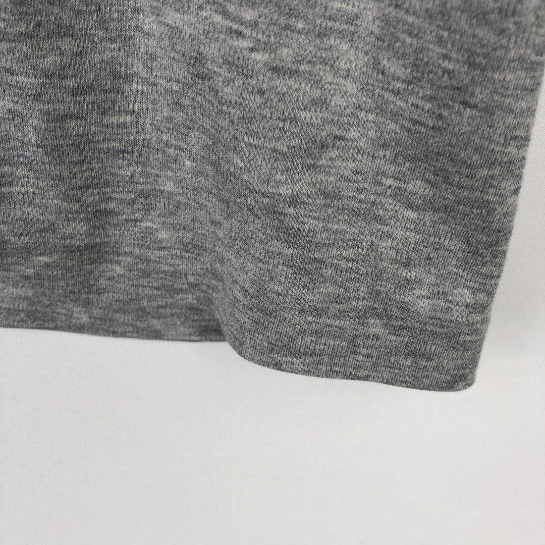 Ralph Lauren POLO RALPH LAUREN CLASSIC FIT Short-Sleeve T-Shirt with One-Point Logo, Men's Size L (approx.) cotton gray type Vintage Second Hand