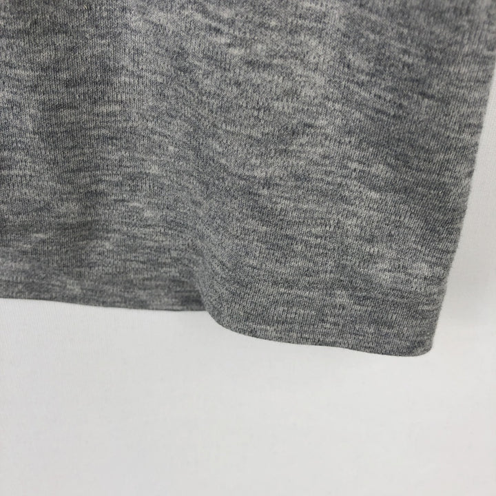 Ralph Lauren POLO RALPH LAUREN CLASSIC FIT Short-Sleeve T-Shirt with One-Point Logo, Men's Size L (approx.) cotton gray type Vintage Second Hand