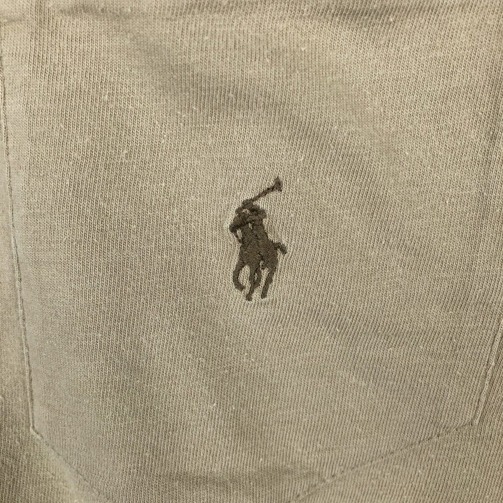 Ralph Lauren POLO by Ralph Lauren Short Sleeve One Point Logo Pocket T-Shirt Men's M cotton Khaki type beige Vintage Second Hand