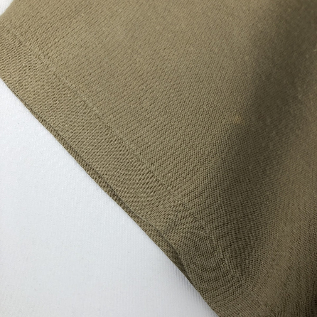 Ralph Lauren POLO by Ralph Lauren Short Sleeve One Point Logo Pocket T-Shirt Men's M cotton Khaki type beige Vintage Second Hand