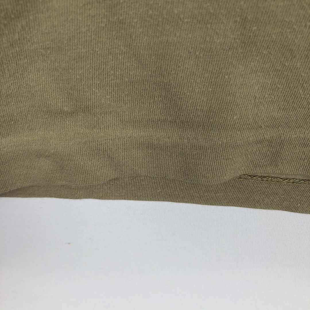 Ralph Lauren POLO by Ralph Lauren Short Sleeve One Point Logo Pocket T-Shirt Men's M cotton Khaki type beige Vintage Second Hand
