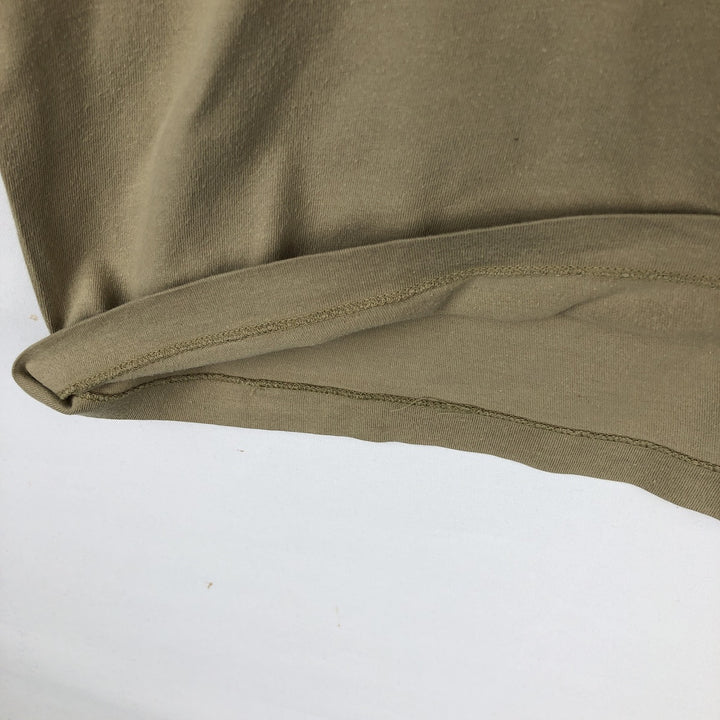 Ralph Lauren POLO by Ralph Lauren Short Sleeve One Point Logo Pocket T-Shirt Men's M cotton Khaki type beige Vintage Second Hand