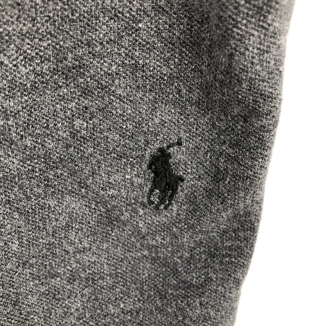 Ralph Lauren POLO RALPH LAUREN SLEEPWEAR Plain T-shirt, Men's Size L (approx.) cotton Charcoal Vintage Second Hand