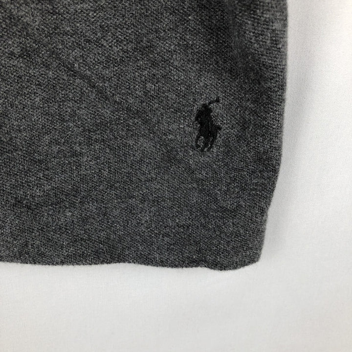 Ralph Lauren POLO RALPH LAUREN SLEEPWEAR Plain T-shirt, Men's Size L (approx.) cotton Charcoal Vintage Second Hand