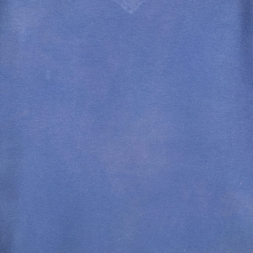 Ralph Lauren POLO by Ralph Lauren V-neck short-sleeved T-shirt with a single logo, men's size M (approx.) cotton blue type Vintage Second Hand