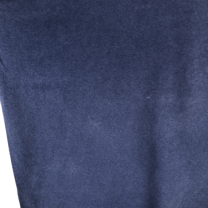 90'S Fruit of the Loom Short-Sleeve Printed T-Shirt, Men's Size XL (Equivalent), Vintage cotton navy blue type Vintage Second Hand