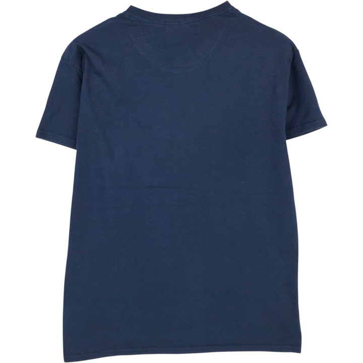 Thrasher THRASHER Short-Sleeve Printed T-Shirt, Men's Size M (approx.) cotton navy blue type Vintage Second Hand