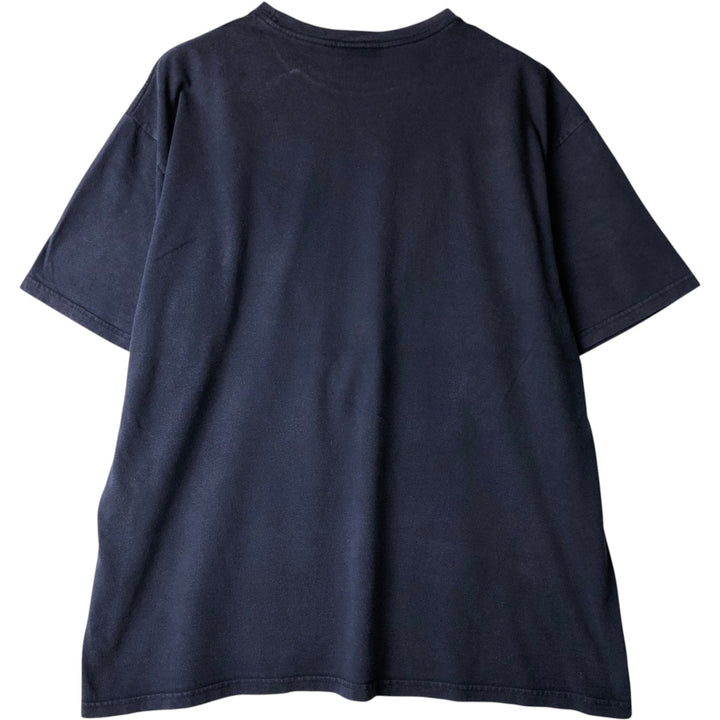 Ralph Lauren POLO SPORT Short-Sleeve Logo T-Shirt, Men's Size XL (approx.) cotton navy blue type Vintage Second Hand