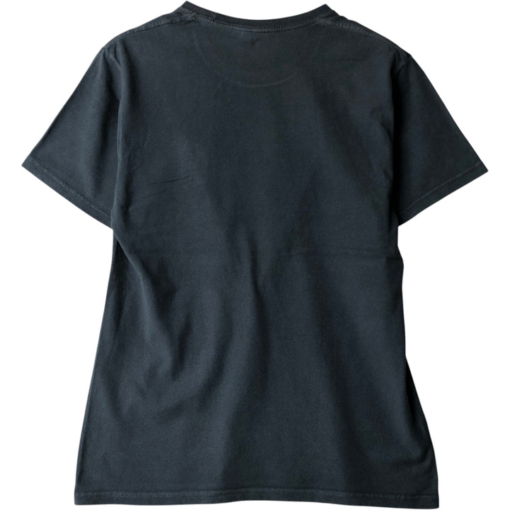 STUSSY surf skate T-shirt, size M for men cotton blue type Vintage Second Hand