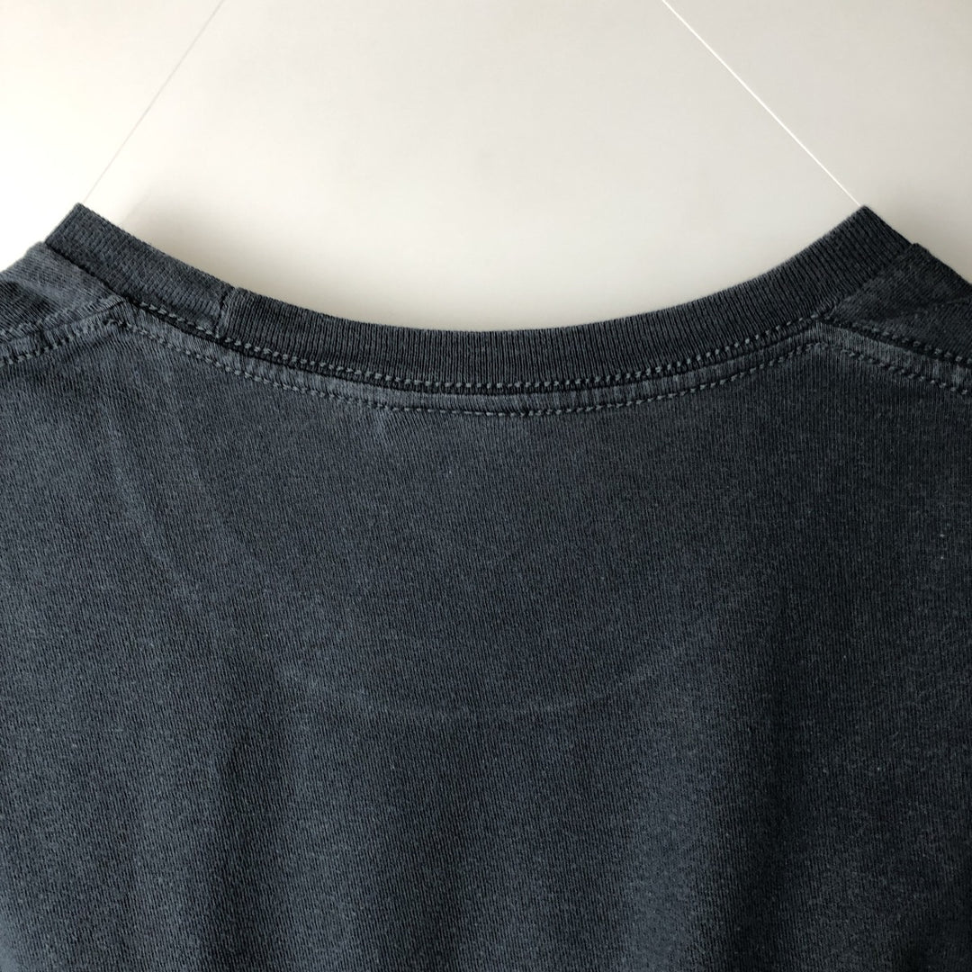 STUSSY surf skate T-shirt, size M for men cotton blue type Vintage Second Hand