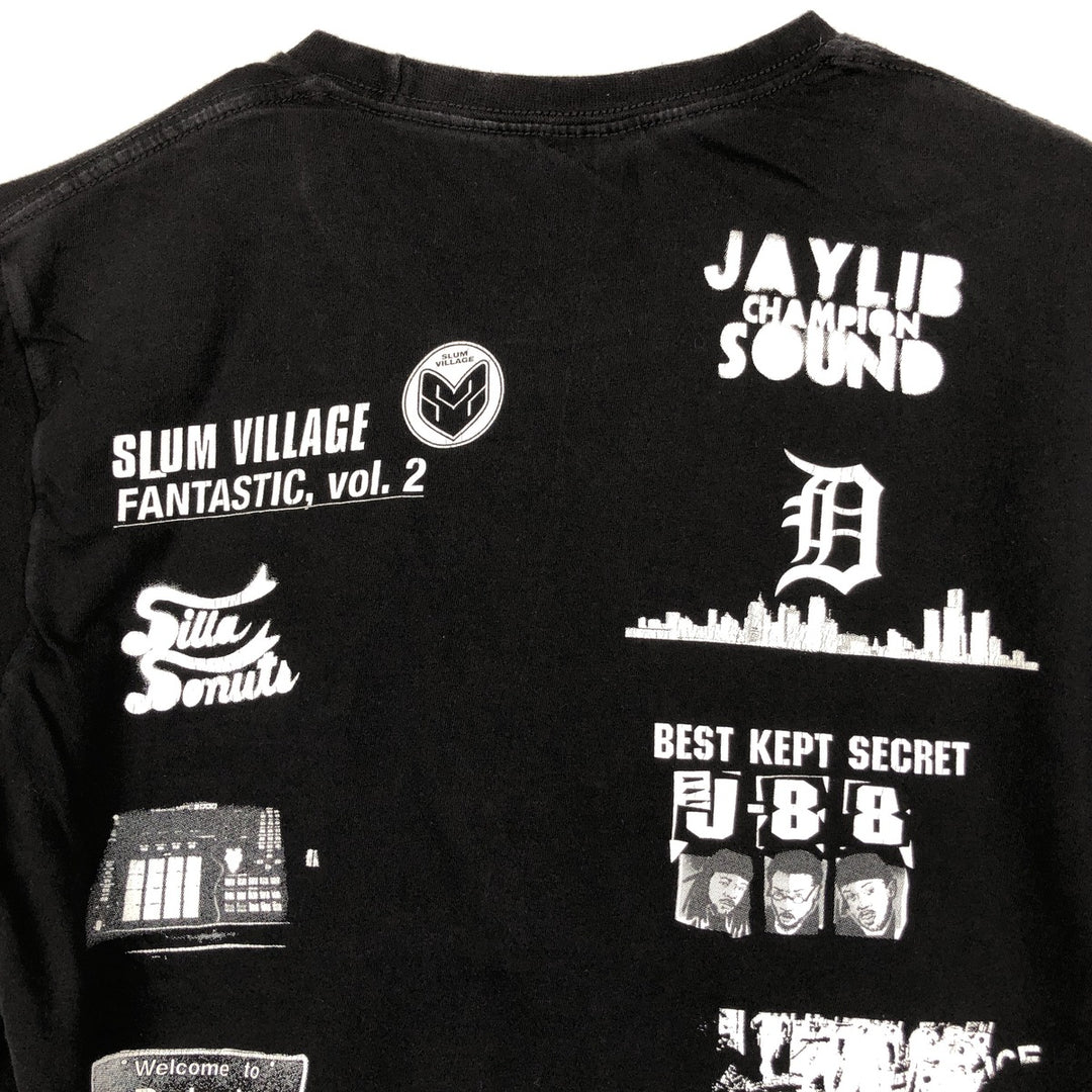 STUSSY surf skate T-shirt, size S for men cotton black type Vintage Second Hand