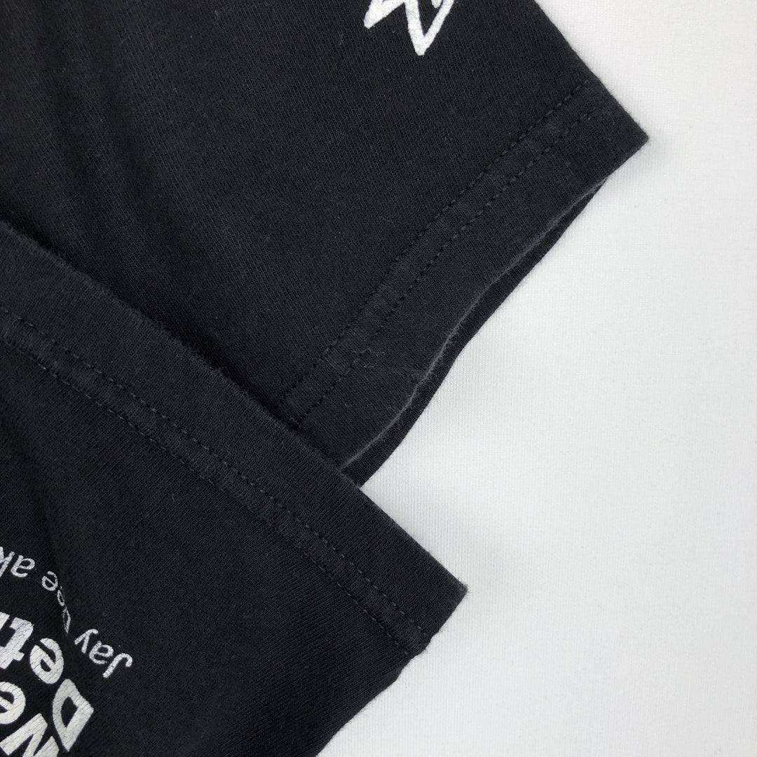 STUSSY surf skate T-shirt, size S for men cotton black type Vintage Second Hand