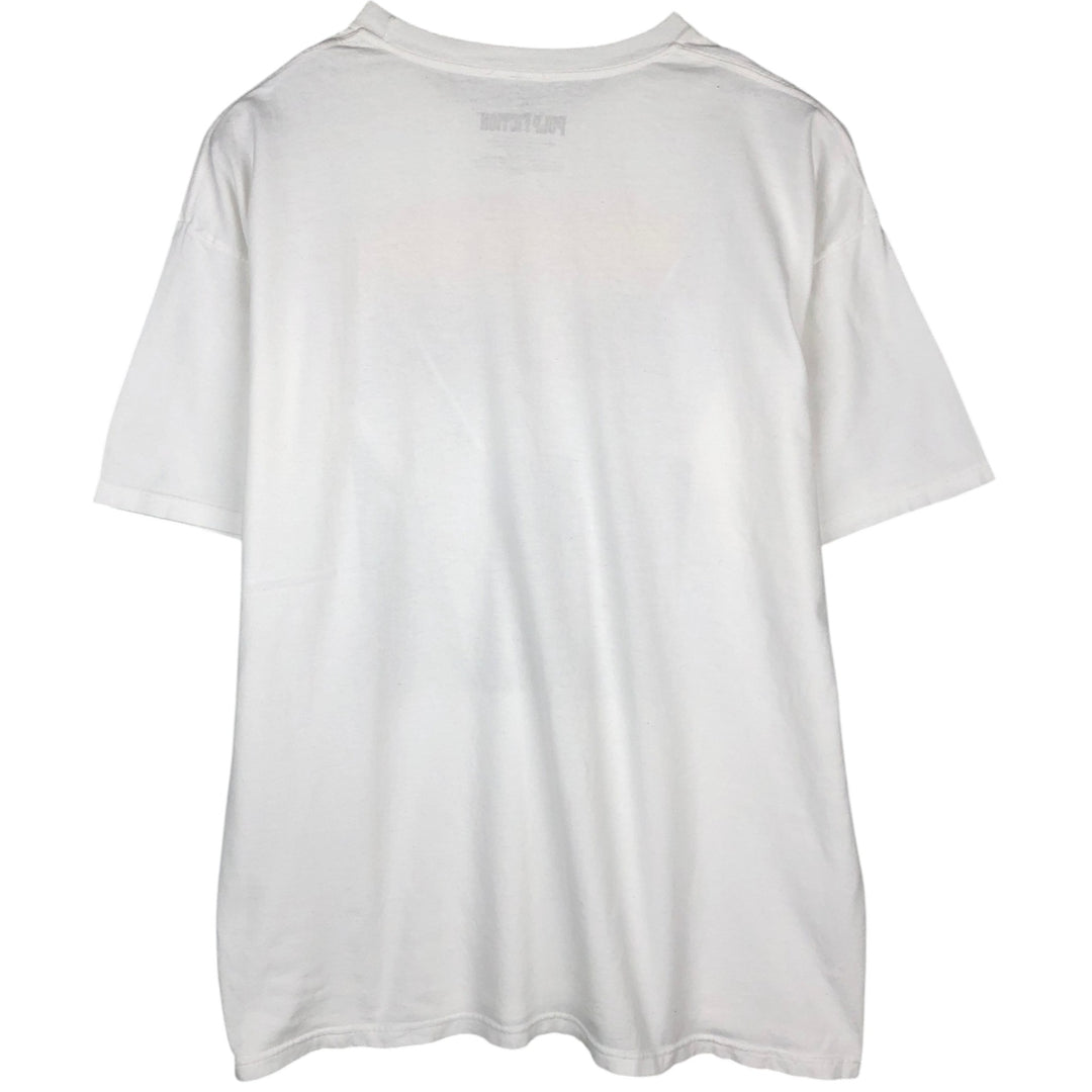 PULP FICTION Pulp Fiction Movie T-shirt Men's XL size cotton white type Vintage Second Hand