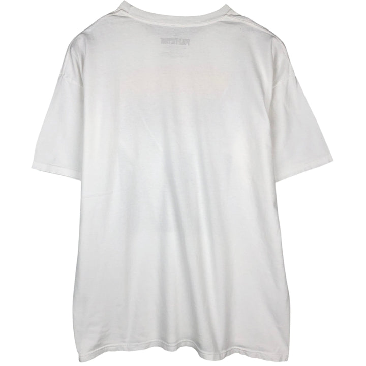 PULP FICTION Pulp Fiction Movie T-shirt Men's XL size cotton white type Vintage Second Hand