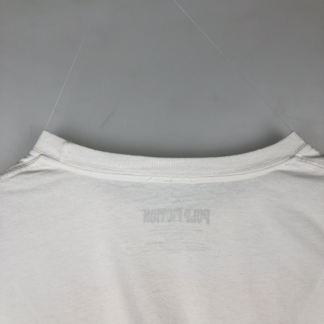 PULP FICTION Pulp Fiction Movie T-shirt Men's XL size cotton white type Vintage Second Hand