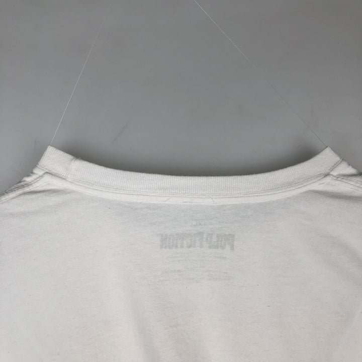 PULP FICTION Pulp Fiction Movie T-shirt Men's XL size cotton white type Vintage Second Hand