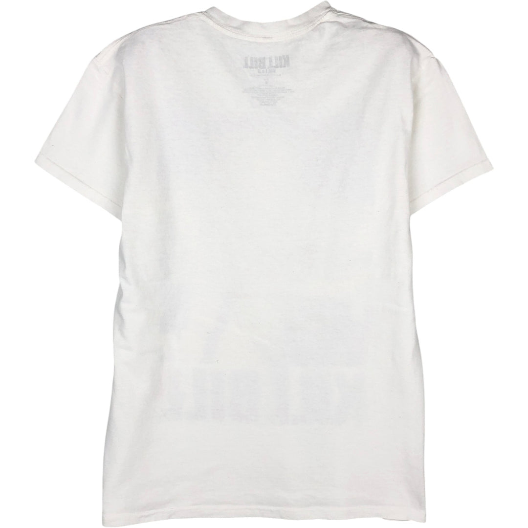 KILL BILL Movie Print T-Shirt (Men's Size S) cotton white type Vintage Second Hand