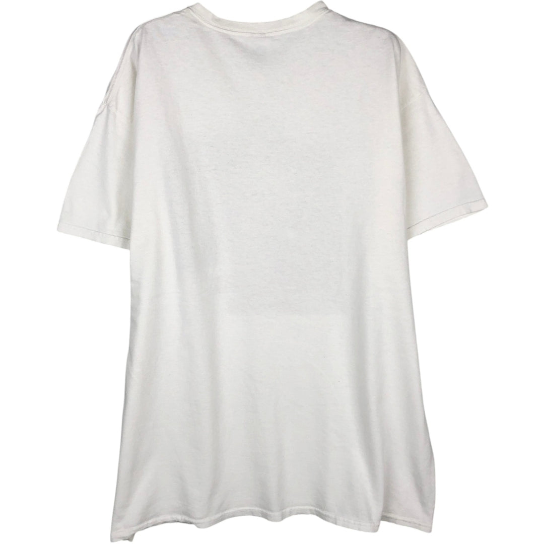 STAR WARS Princess Leia Movie T-Shirt (Men's XL equivalent) cotton white type Vintage Second Hand