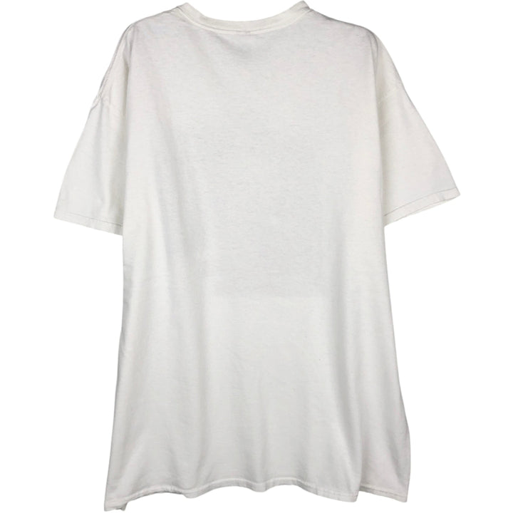 STAR WARS Princess Leia Movie T-Shirt (Men's XL equivalent) cotton white type Vintage Second Hand