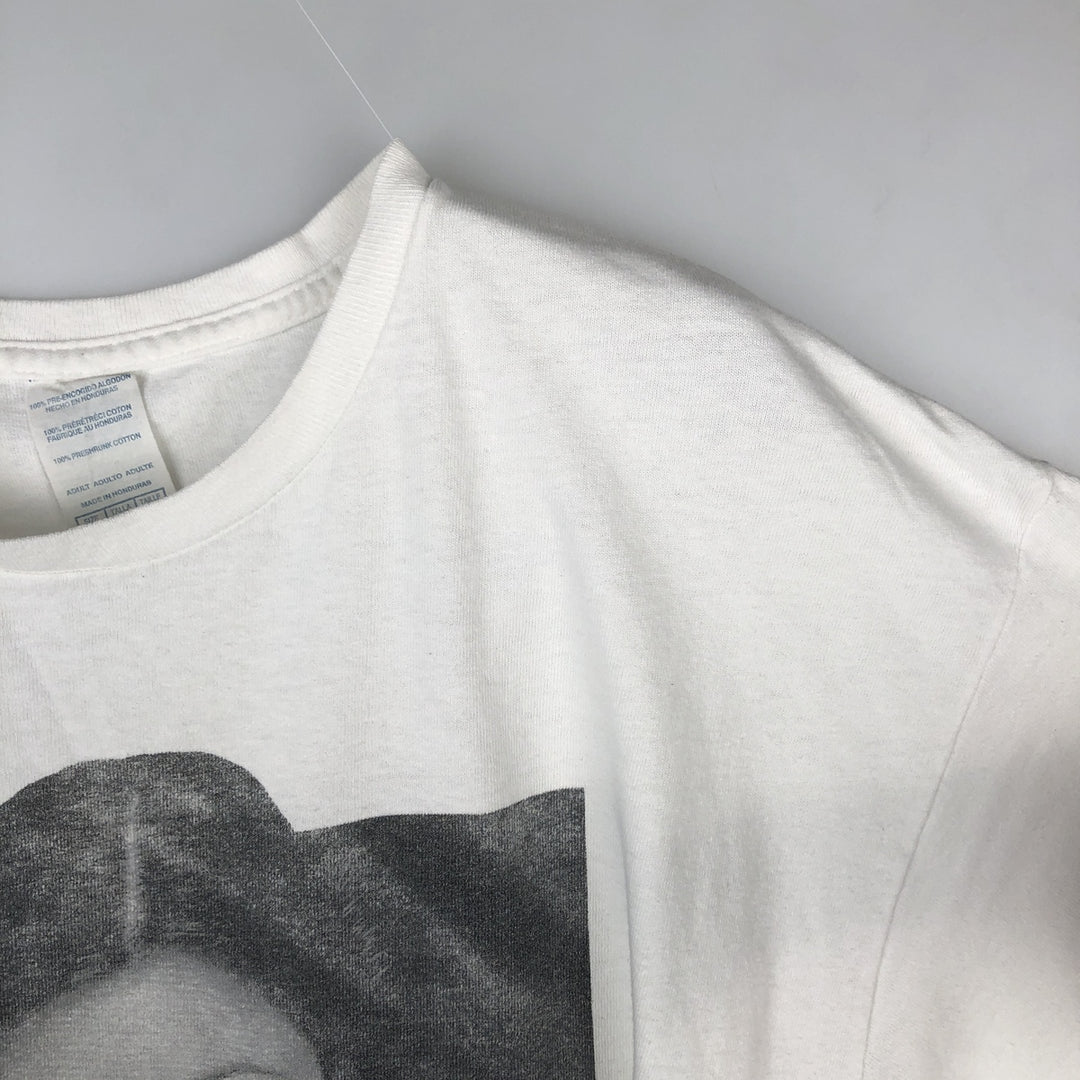 STAR WARS Princess Leia Movie T-Shirt (Men's XL equivalent) cotton white type Vintage Second Hand