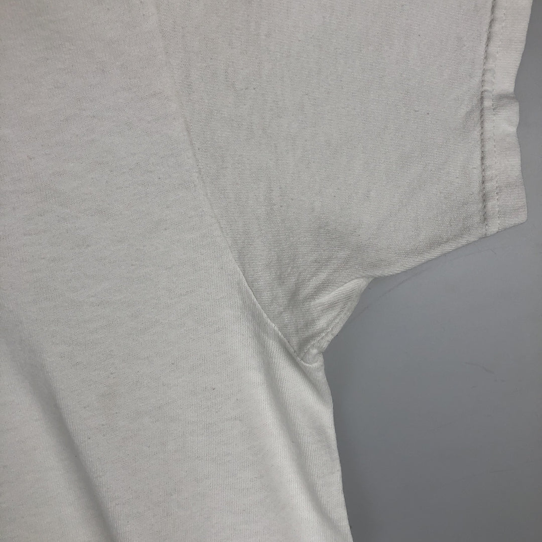 STAR WARS Princess Leia Movie T-Shirt (Men's XL equivalent) cotton white type Vintage Second Hand