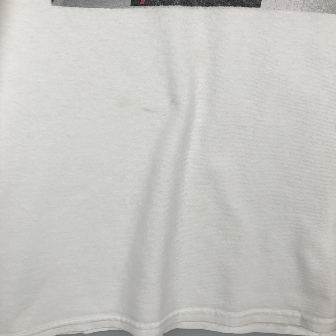 STAR WARS Princess Leia Movie T-Shirt (Men's XL equivalent) cotton white type Vintage Second Hand