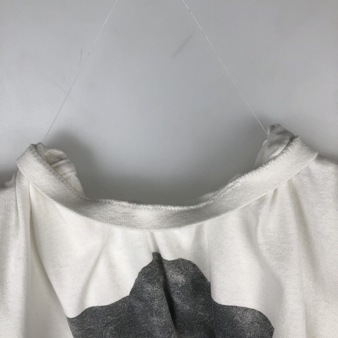 STAR WARS Princess Leia Movie T-Shirt (Men's XL equivalent) cotton white type Vintage Second Hand