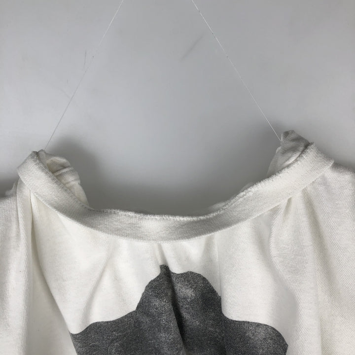 STAR WARS Princess Leia Movie T-Shirt (Men's XL equivalent) cotton white type Vintage Second Hand