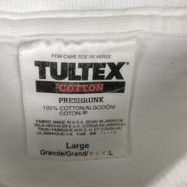 90'S TULTEX "I Love Lucy" Movie T-Shirt, Made in USA, Large (Men's L equivalent), Vintage cotton white type Vintage Second Hand