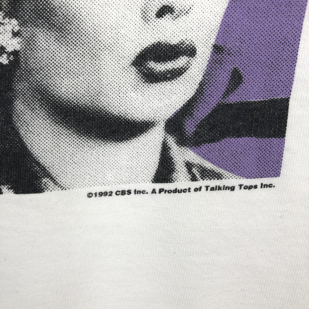 90'S TULTEX "I Love Lucy" Movie T-Shirt, Made in USA, Large (Men's L equivalent), Vintage cotton white type Vintage Second Hand