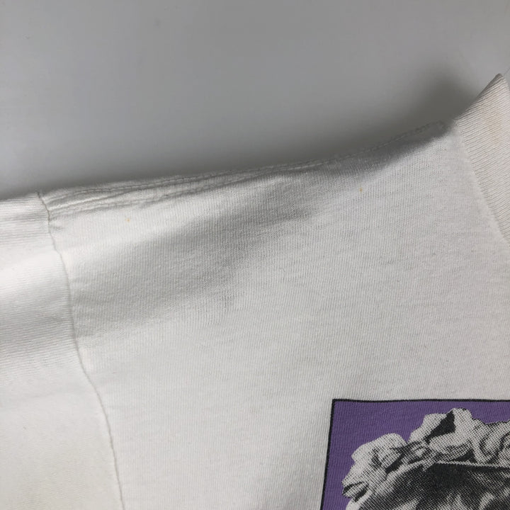 90'S TULTEX "I Love Lucy" Movie T-Shirt, Made in USA, Large (Men's L equivalent), Vintage cotton white type Vintage Second Hand