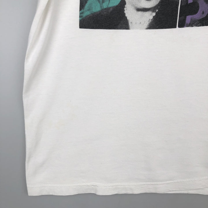 90'S TULTEX "I Love Lucy" Movie T-Shirt, Made in USA, Large (Men's L equivalent), Vintage cotton white type Vintage Second Hand