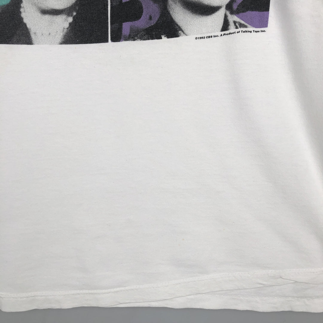 90'S TULTEX "I Love Lucy" Movie T-Shirt, Made in USA, Large (Men's L equivalent), Vintage cotton white type Vintage Second Hand