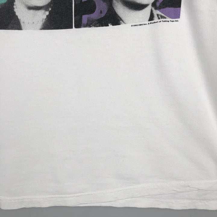 90'S TULTEX "I Love Lucy" Movie T-Shirt, Made in USA, Large (Men's L equivalent), Vintage cotton white type Vintage Second Hand