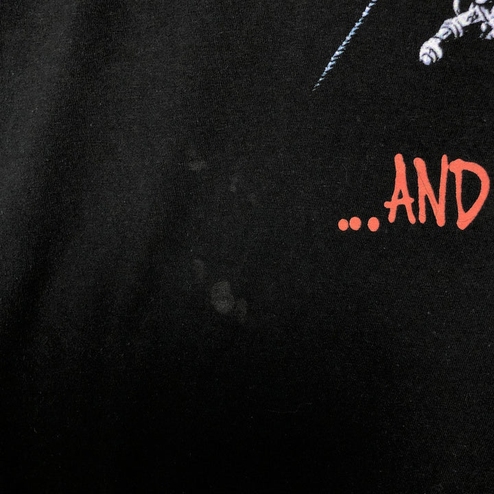 METALLICA Metallica Band T-shirt Band T Men's XXL cotton black type Vintage Second Hand