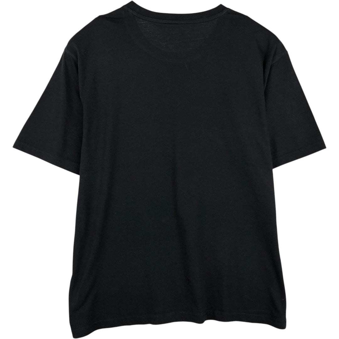 THE BEATLES Band T-shirt, Men's L size cotton black type Vintage Second Hand