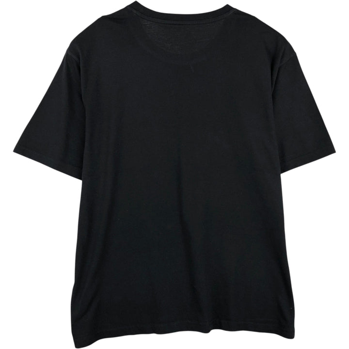 THE BEATLES Band T-shirt, Men's L size cotton black type Vintage Second Hand