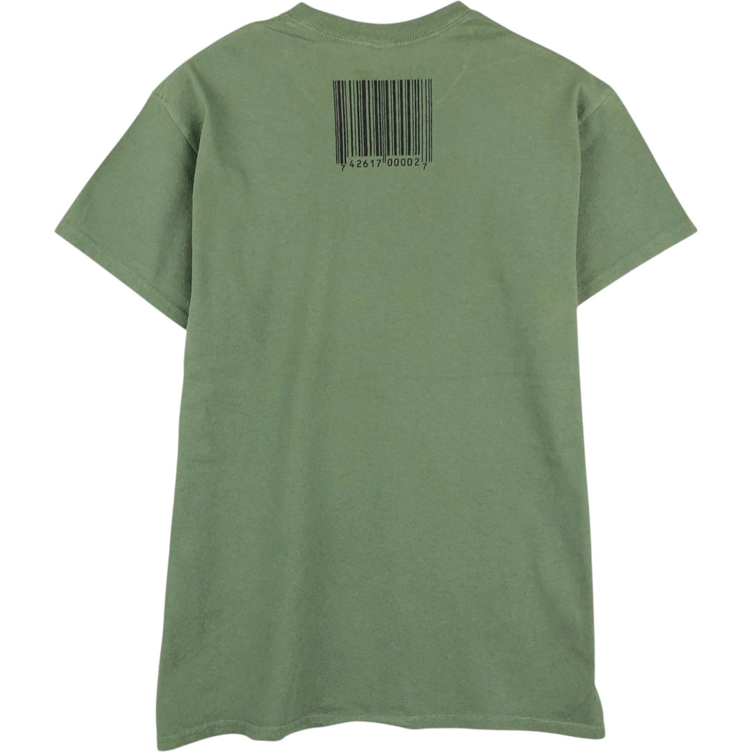 Slipknot Band T-shirt, Band T, Men's L size cotton Khaki type Vintage Second Hand