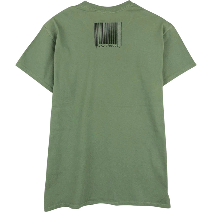Slipknot Band T-shirt, Band T, Men's L size cotton Khaki type Vintage Second Hand