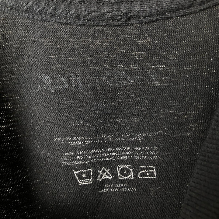 IRON MAIDEN Iron Maiden Band T-shirt Band T Men's S size unclear black type Vintage Second Hand