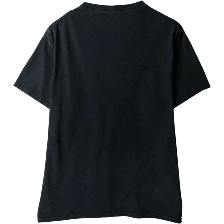 JUICE WRLD Juice World Rap T-shirt Rap T Men's L size cotton black type Vintage Second Hand