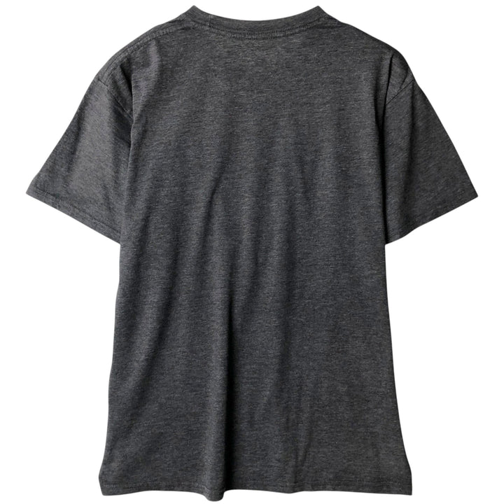 JOHNNY CASH Johnny Cash Band T-shirt Band T Men's L size cotton gray type Vintage Second Hand
