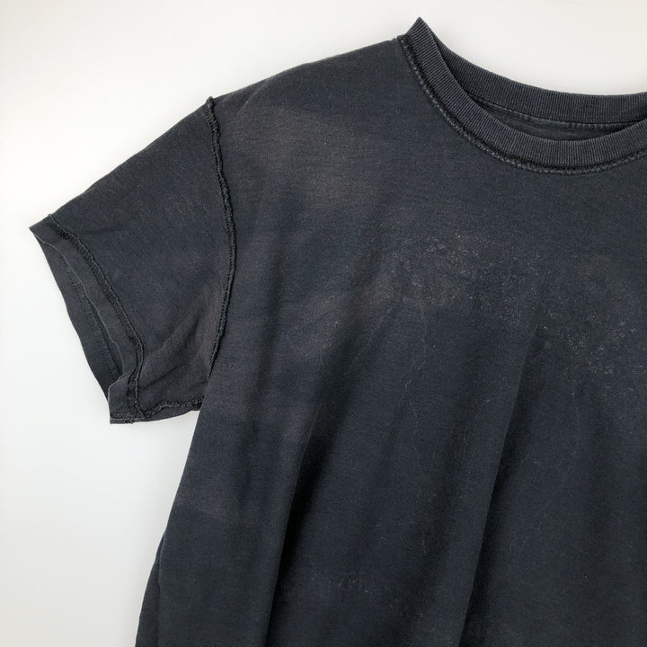 METALLICA Metallica Band T-shirt Band T Men's M size unclear black type Vintage Second Hand