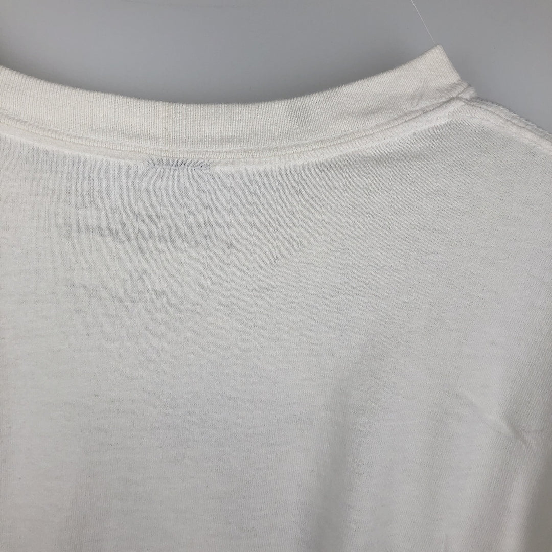 The Rolling Stones Band T-shirt, Men's XL cotton white type Vintage Second Hand