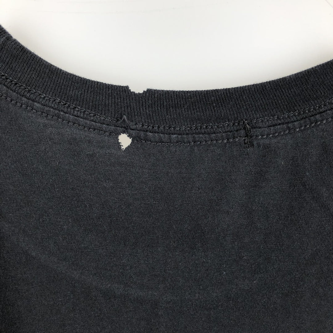 NIRVANA Nirvana Band T-shirt, Band T, Men's XL size cotton black type Vintage Second Hand