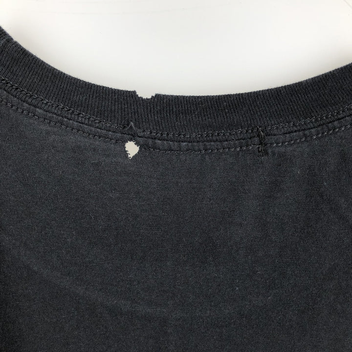 NIRVANA Nirvana Band T-shirt, Band T, Men's XL size cotton black type Vintage Second Hand