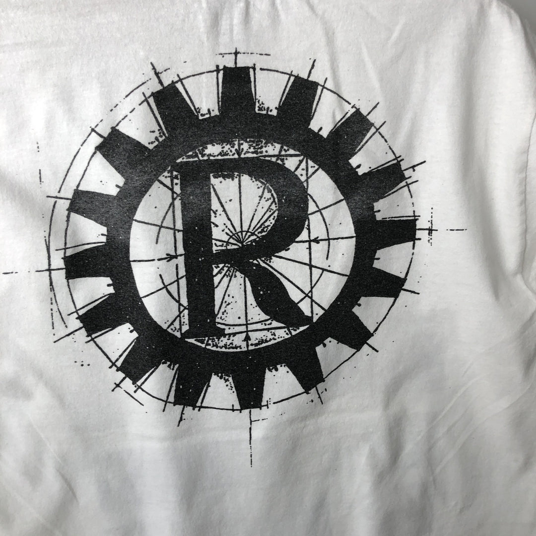 Gildan Rage Against the Machine Band T-shirt (Men's Size M) cotton white type Vintage Second Hand